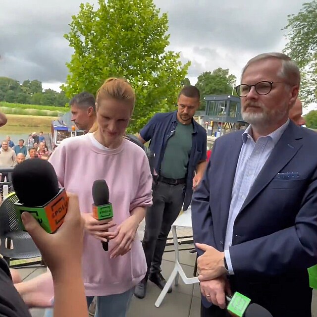 Petr Fiala debatoval se trnctiletm chlapcem.