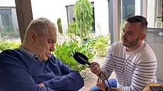 Milo Zeman pozval redakci Expresu do svého domu v Lánech.