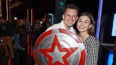 Karel Kaák se svou ji bývalou láskou Kateinou Teplou