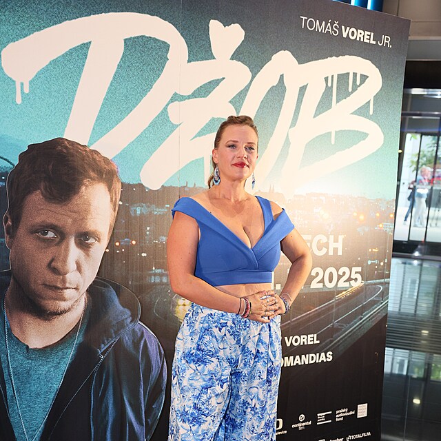 Kristna Leichtov na premie filmu Dob