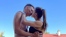 Vanesa s pítelem
