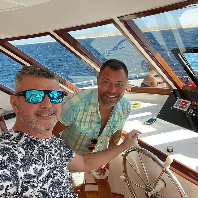 Ji�� Zl� a jeho man�el Marek