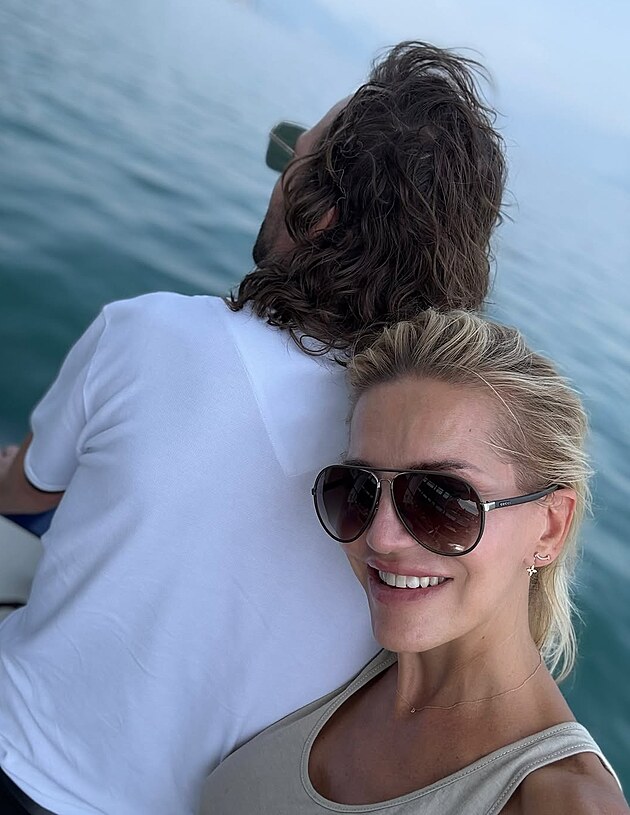 Dara Rolins a Pavel Nedvd