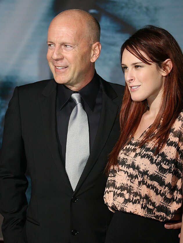 Bruce Willis s dcerou