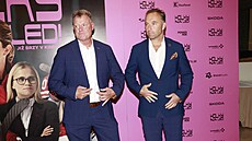 Radim Rulík a Milan Hnili�ka na premié�e Holky na led!