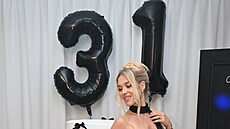 Dominika Myslivcová slavila narozeniny na hrad� Kunzov