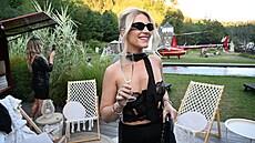 Dominika Myslivcová slavila narozeniny na hrad� Kunzov.