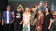 Ú�astníci lo�ských Zrádc�. Jan Tuna u� vzal Nicole �áchovou na milost.