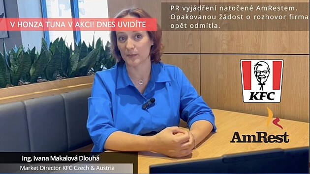 Ivana Makalov� Dlouh�, Market Director KFC Czech & Austria � ofici�ln�...