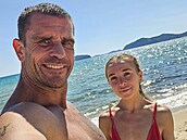Robert Rosenberg a Jana na dovolené v �ecku