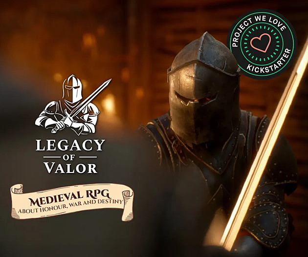 České RPG Legacy of Valor míří na Kickstarter. Tvůrci slibují středověký realismus