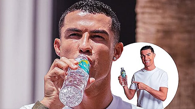 Voda Cristiana Ronalda m do eska: Marketing ve stetu s realitou