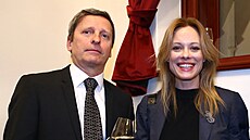 David Pracha� a Linda Rybová