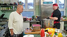 Natáení Ano, éfe! v restauraci U tech kytar