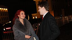 Katerina Demetrashvili s doprovodem.