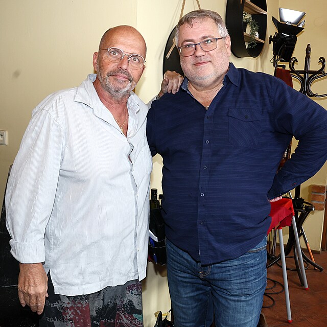 Zden�k Pohlreich s majitelem Ludv�kem Frieberem