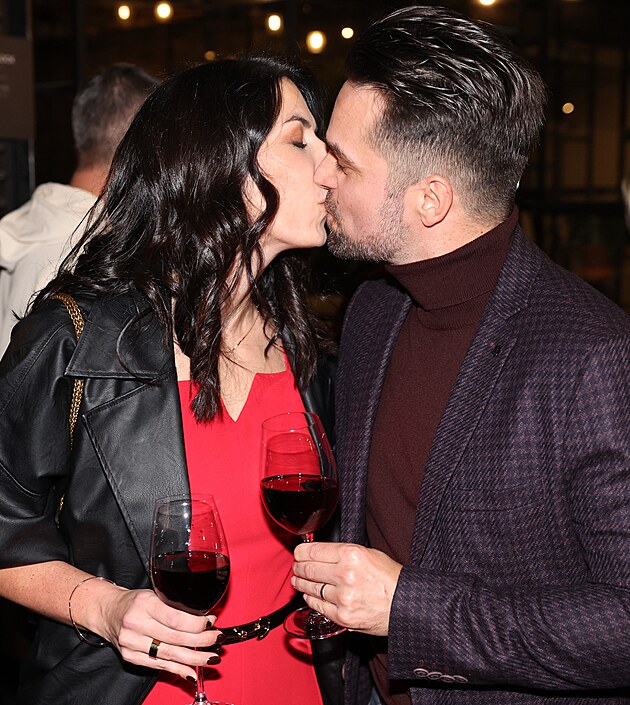 Markta Pekarov Adamov s manelem Tomem