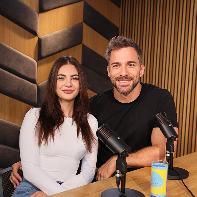 Krist�na Vargov� a Du�an Kajaba