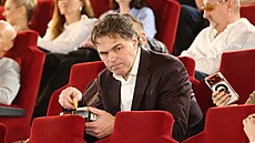 Jaromír Jágr na premié�e filmu H�í�ník �epka.