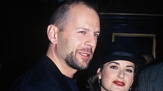 Bruce Willis a Demi Moore v roce 1992
