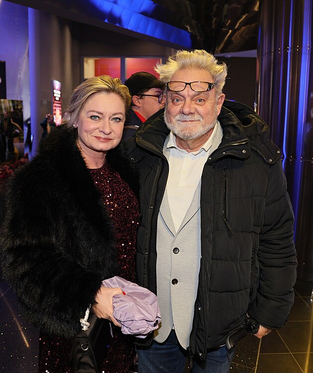 V�clav Up�r Krej�� s man�elkou Luci�