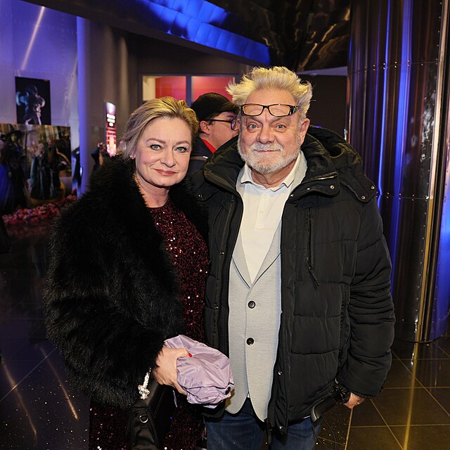 V�clav Up�r Krej�� s man�elkou Luci�