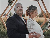 Svatba Patrika Hezuckého a jeho eny Nikoly