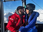 Veronica Biasol a Matj Dejdar na horách