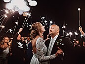 Patrik Hezucký si vzal NIkolu v roce 2019.