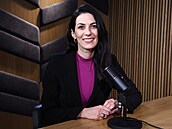 Markéta Pekarová Adamová ve studiu Expresu