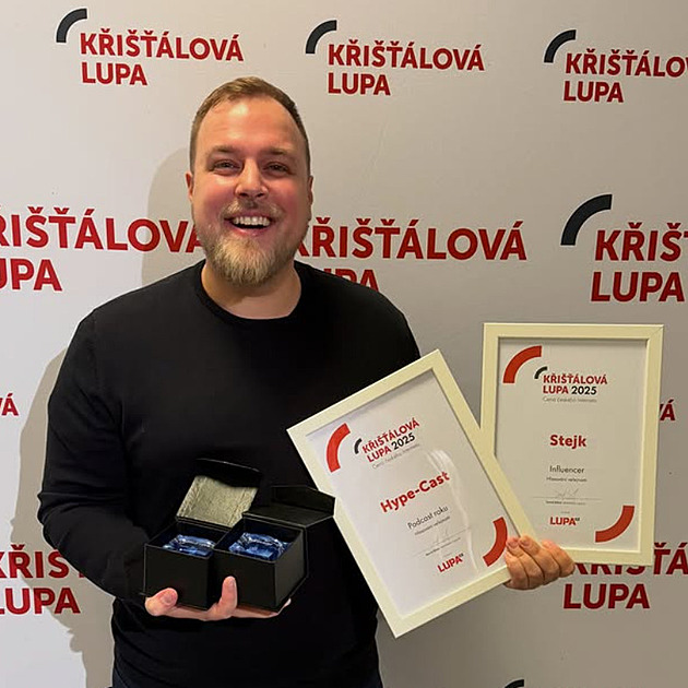 Stejk slaví 13 let na YouTube. Ovládl křišťálovou lupu, úspěch má i s Pekelnou výzvou