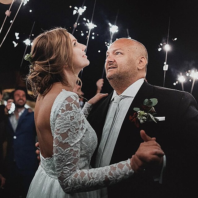 Svatba Patrika Hezuck�ho a jeho �eny Nikoly