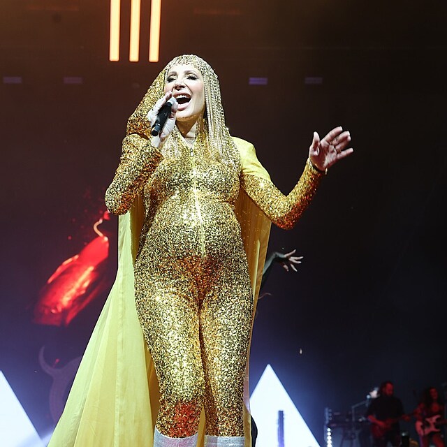 Olga Lounov� na koncert� v O2 universu