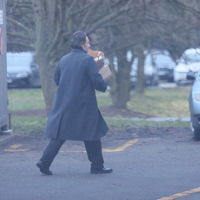 Leo� Mare� p�i n�v�t�v� nemocnice u Patrika Hezuck�ho