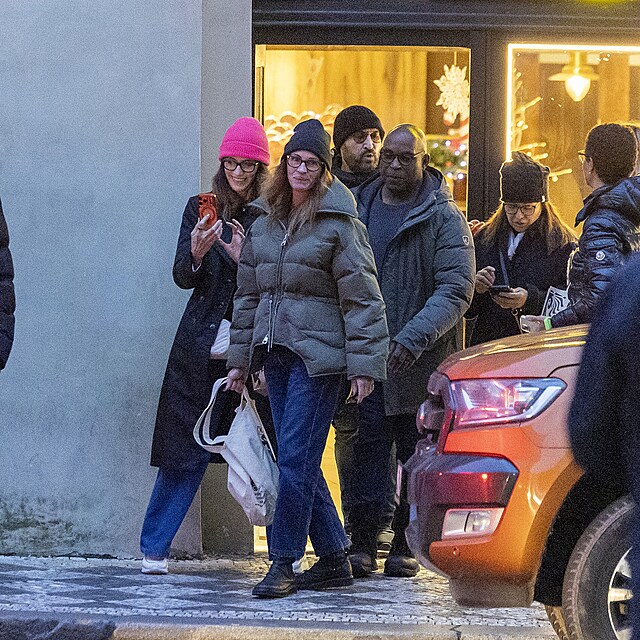 Julia Roberts m�la dobrou n�ladu. (Praha, 4. prosince 2025)