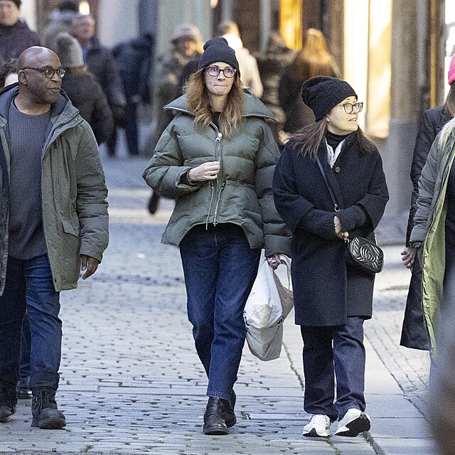 Julia Roberts v Praze