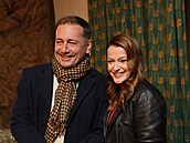 Petr Vondráek a árka Vaková filmu Deník shopaholiky.