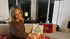 Markéta Konvi�ková a její adventní v�nec