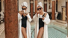 Dana Morávková s Klárou Bartheldi