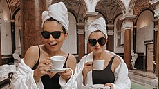 Dana Morávková s Klárou Bartheldi