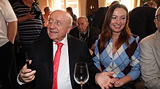 Felix Slová�ek a Lucie Gelemová