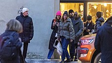 Julia Roberts mla dobrou náladu. (Praha, 4. prosince 2025)