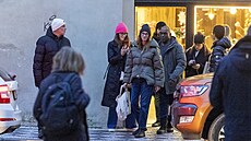 Julia Roberts m�la dobrou náladu.