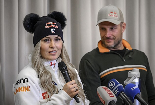 Lindsey Vonnov� s tren�rem