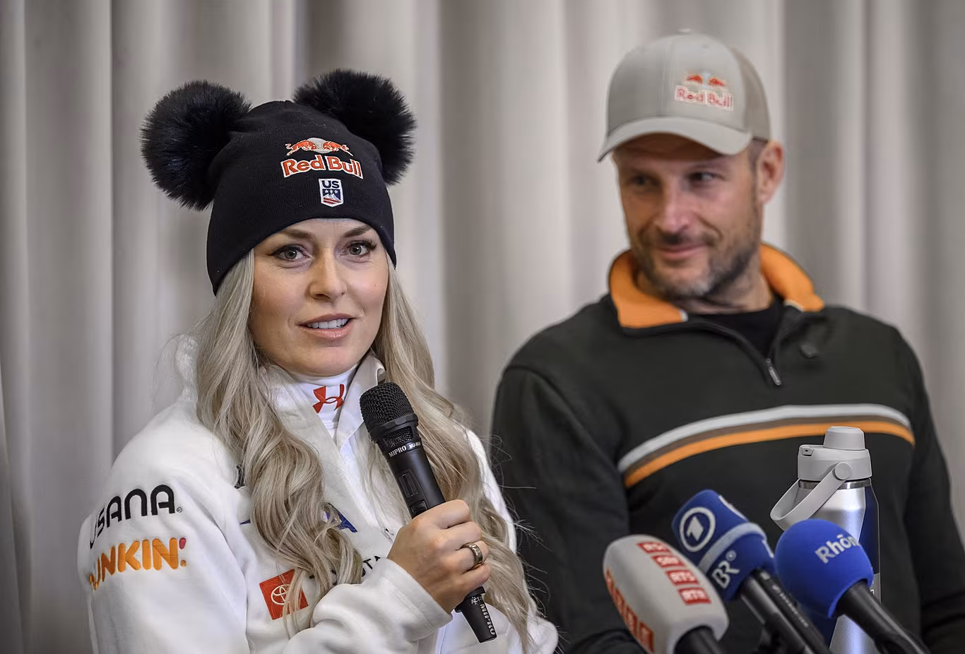 Lindsey Vonnov� s tren�rem