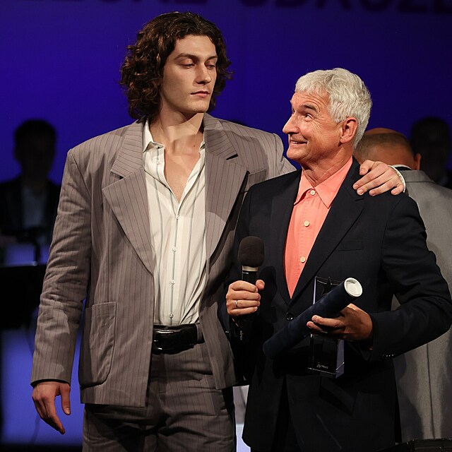 Jan Pol�vka s Michalem Nesvadbou