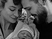 Barbora Mottlová porodila syna Kornelia