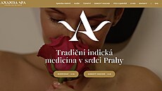 Ananda Spa se na webu prezentuje jako ajurvédské centrum v Praze