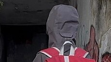 Marek Hejhal m�l na sob� tento batoh