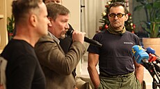 Tisková konference Skupiny D